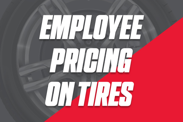 Pay What We Pay on Tires!