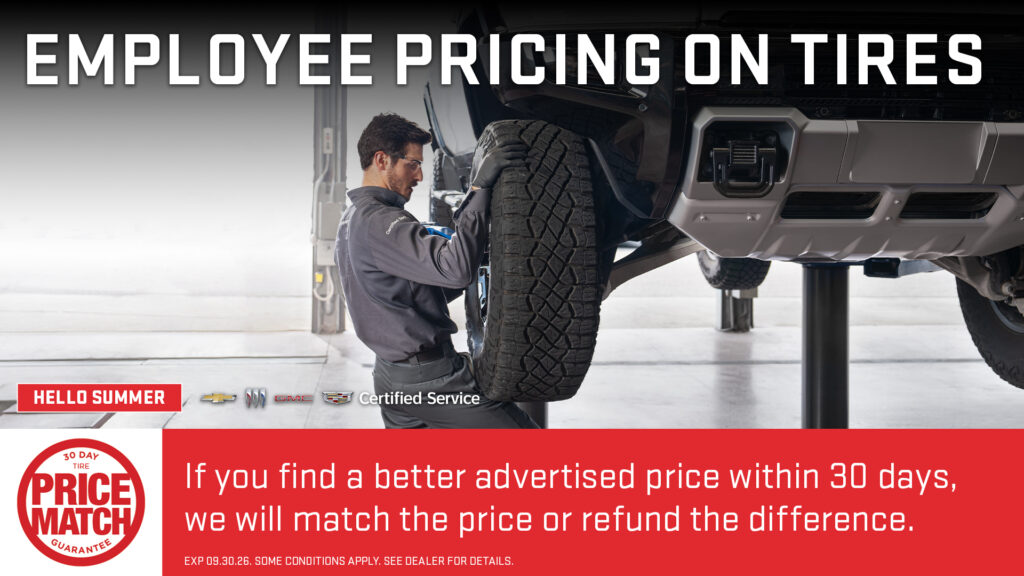Pay What We Pay on Tires!