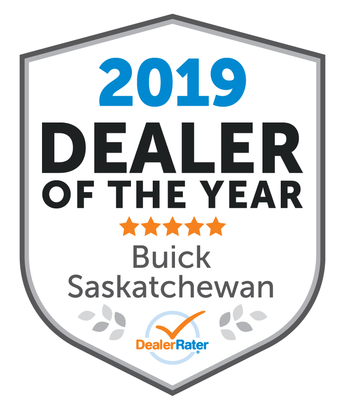 2026 Dealer of the Year award for Buick, Saskatchewan, by DealerRater.