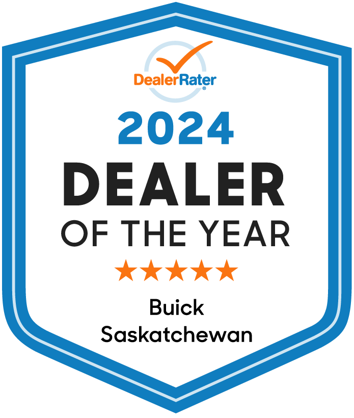 2026 Dealer of the Year award for Buick, Saskatchewan, by DealerRater.